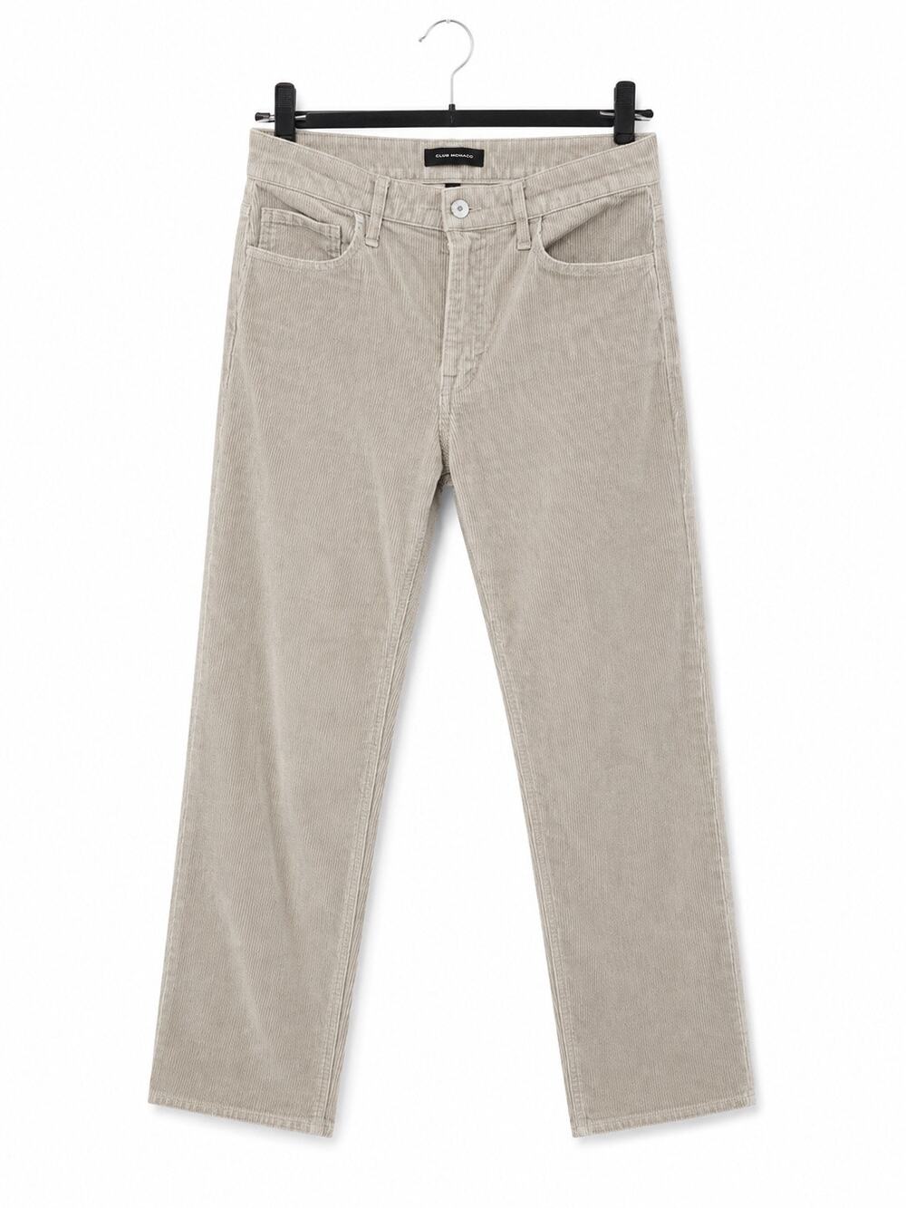 Club Monaco Women’s Size 25 Light Sage Green Corduroy Pants Straight Leg